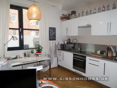 Wohnen-Kochen - One-level-apartment in 40223 Dsseldorf Bilk