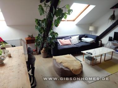 Wohnzimmer - One-level-apartment in 40235 Dsseldorf Flingern-Nord