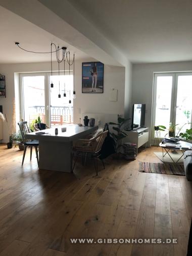 Wohnbereich - One Level Apartment in 40233 Dsseldorf Flingern WE 09