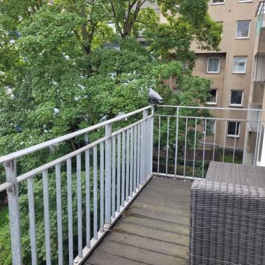 Balkon - One-Level-Apartment in 40476 Dsseldorf Derendorf