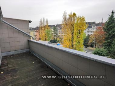 Terrasse Rckseite - Apartment in 40479 Dsseldorf Pempelfort