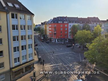 Blick vom Balkon - Apartment in 40215 Dsseldorf Friedrichstadt