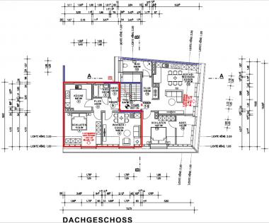 Grundriss - One-level in 47119 Duisburg Laar (4OG li)